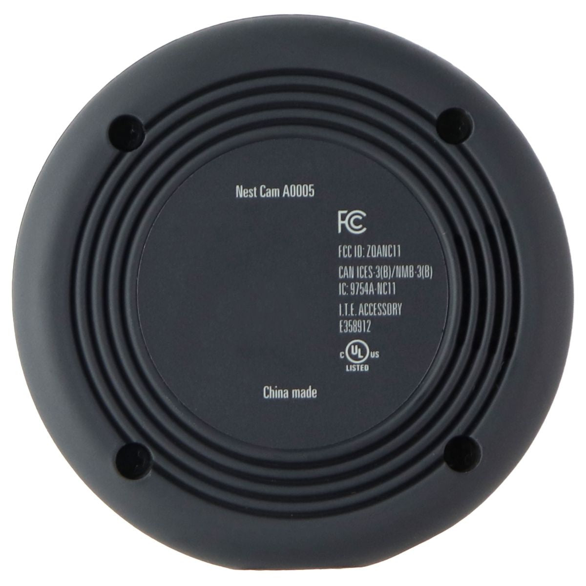 Google Nest Cam Indoor Security Camera - NO QR/PC SETUP ONLY - Black (NC1102EF) Home Surveillance - Security Cameras Google - Simple Cell Bulk Wholesale Pricing - USA Seller