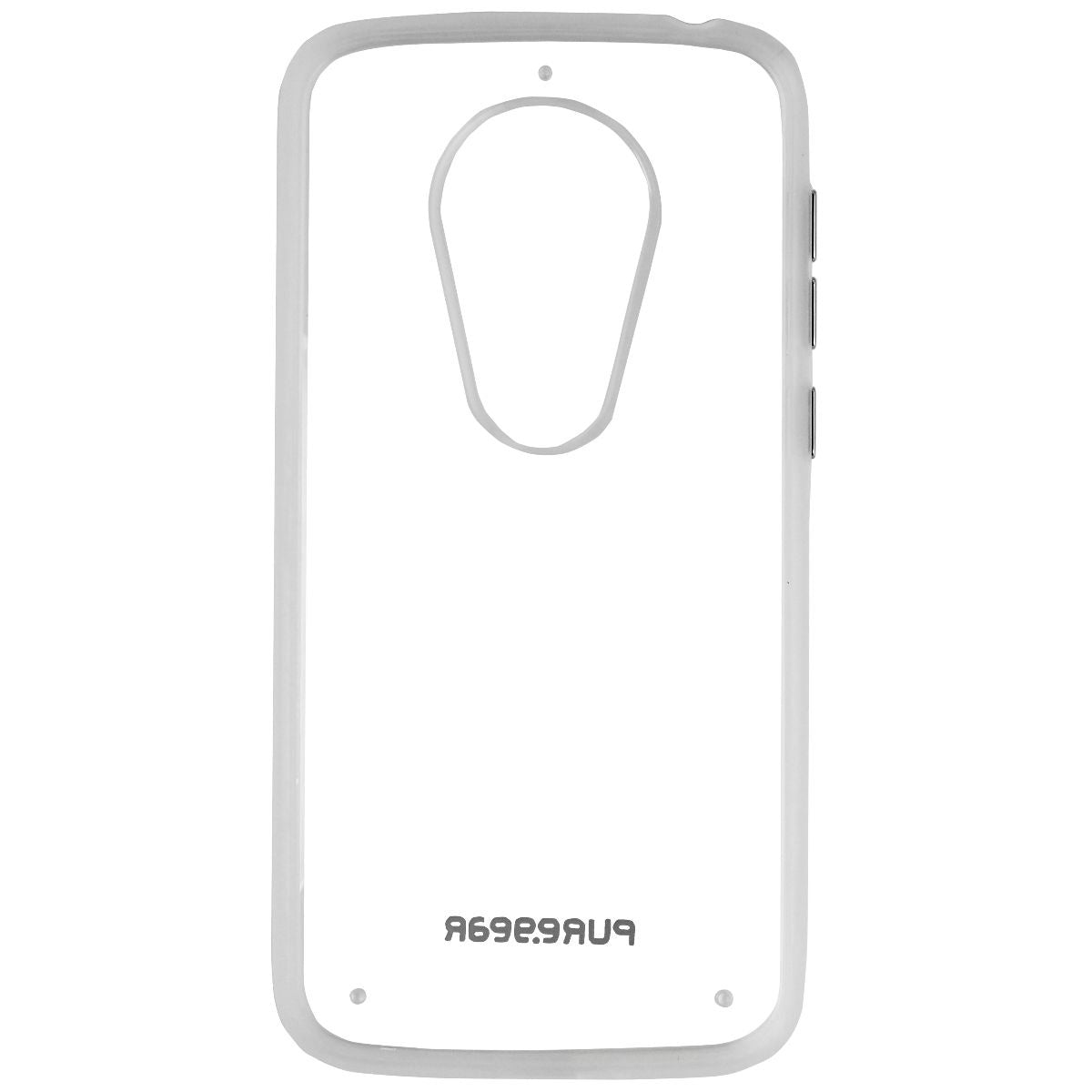 PureGear Slim Shell Series Hard Case for Motorola Moto E5 Play - Clear/Frost Cell Phone - Cases, Covers & Skins PureGear - Simple Cell Bulk Wholesale Pricing - USA Seller