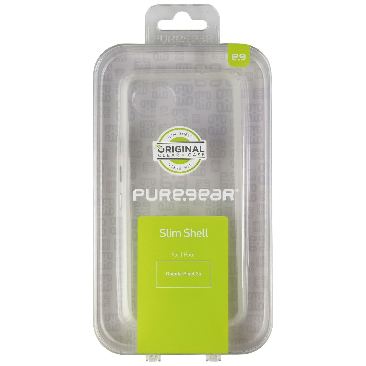 PureGear Slim Shell Series Case for Google Pixel 3a Smartphones - Clear Cell Phone - Cases, Covers & Skins PureGear - Simple Cell Bulk Wholesale Pricing - USA Seller