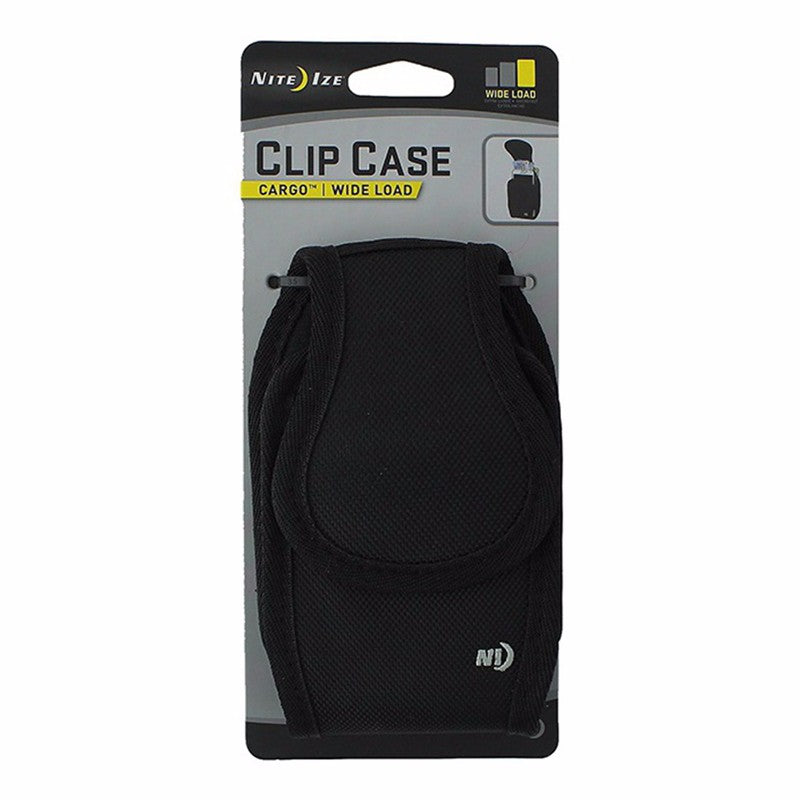 Night Ize Clip Case Wide Load for Smartphones Black Cell Phone - Cases, Covers & Skins Nite Ize - Simple Cell Bulk Wholesale Pricing - USA Seller