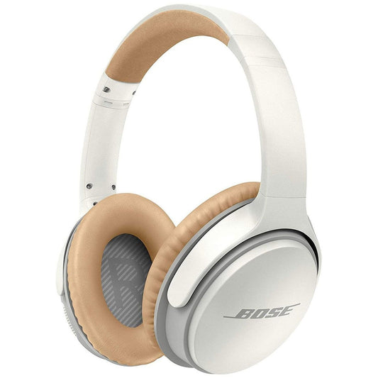 Bose SoundLink II Wireless On Ear Headphones - White / Brown Portable Audio - Headphones Bose - Simple Cell Bulk Wholesale Pricing - USA Seller