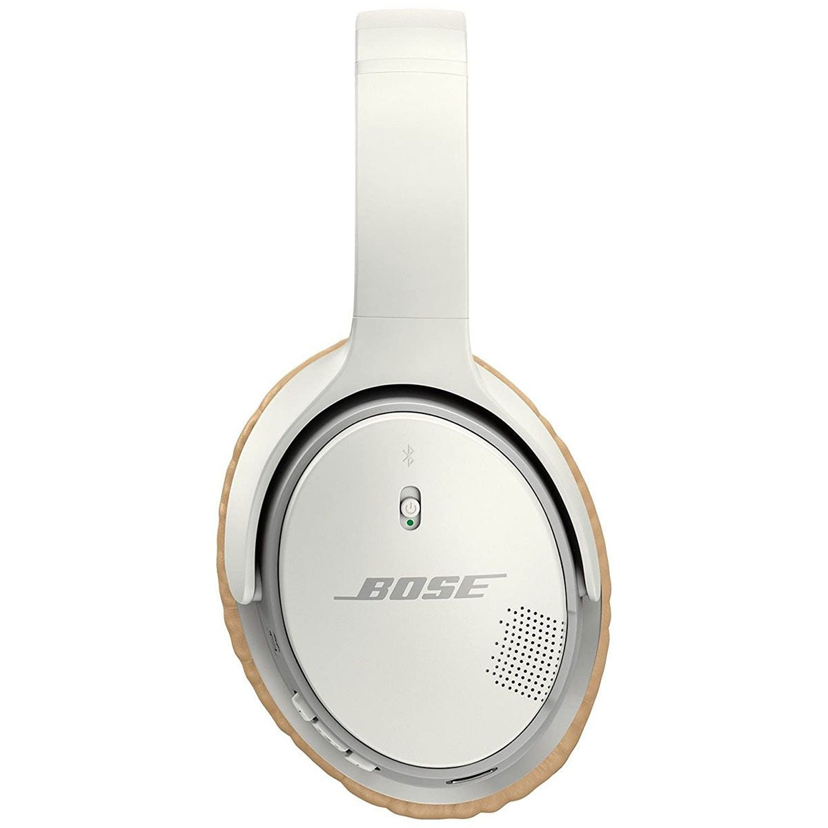 Bose SoundLink II Wireless On Ear Headphones - White / Brown Portable Audio - Headphones Bose - Simple Cell Bulk Wholesale Pricing - USA Seller