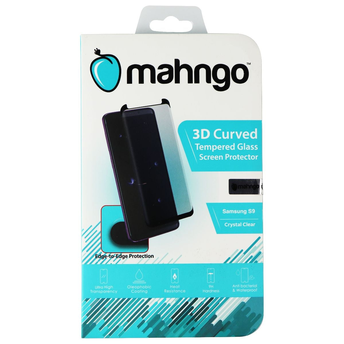 Mahngo Tempered Glass Screen Protector for Samsung Galaxy S9 - Crystal Clear Cell Phone - Screen Protectors Mahngo - Simple Cell Bulk Wholesale Pricing - USA Seller