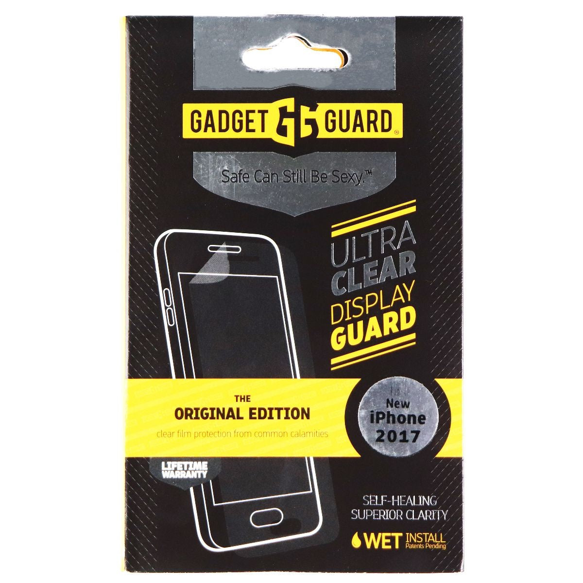 Gadget Guard Original Edition Screen Protector for Apple iPhone Xs/X - Clear Cell Phone - Screen Protectors Gadget Guard - Simple Cell Bulk Wholesale Pricing - USA Seller
