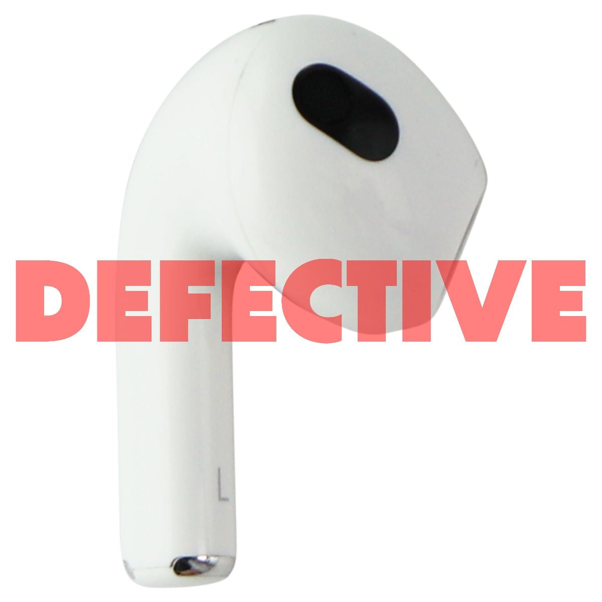 Apple AirPod (3rd Generation) Left Earbud ONLY - White Portable Audio - Headphones Apple - Simple Cell Bulk Wholesale Pricing - USA Seller