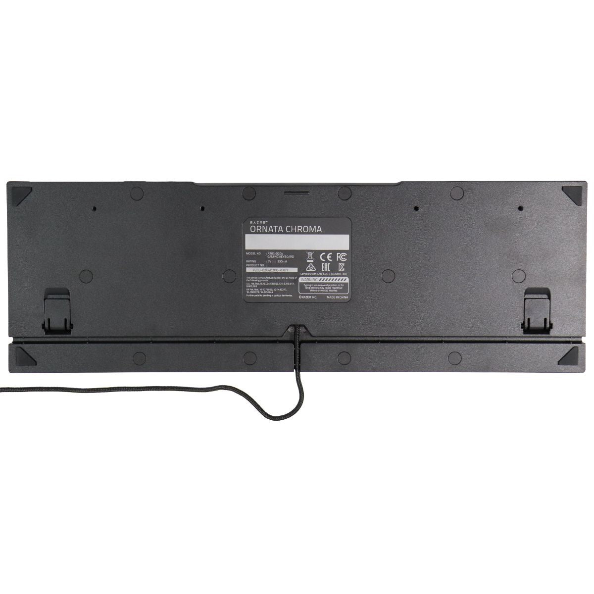 Razer Ornata Chroma Mecha-Membrane RGB Gaming Keyboard - Black Gaming/Console - Keyboards & Keypads Razer - Simple Cell Bulk Wholesale Pricing - USA Seller