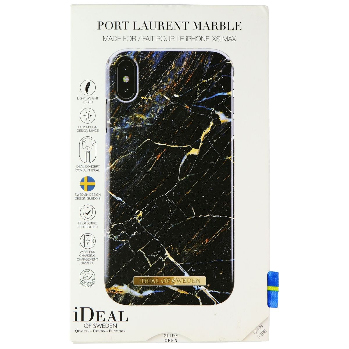 iDeal of Sweden Series Case for Apple iPhone Xs Max - Port Laurent Marble Cell Phone - Cases, Covers & Skins iDeal of Sweden - Simple Cell Bulk Wholesale Pricing - USA Seller