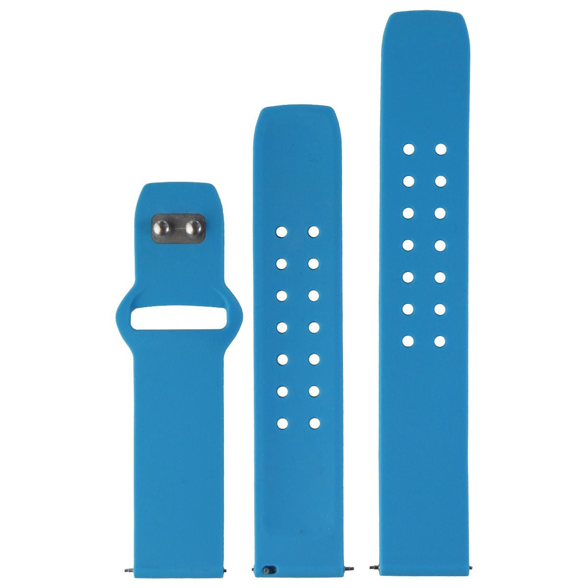 Affinity 22mm Silicone Band for Smartwatches, Watches & More - Neon Blue Smart Watch Accessories - Watch Bands Affinity Bands - Simple Cell Bulk Wholesale Pricing - USA Seller