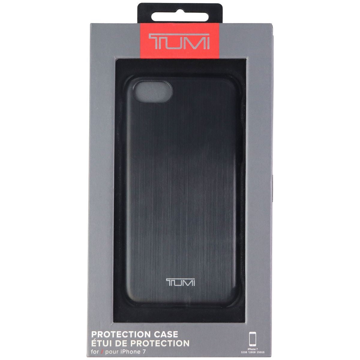 Tumi Protection Series Hard Shell Case for iPhone 7 - Matte Black / Grey Cell Phone - Cases, Covers & Skins Tumi - Simple Cell Bulk Wholesale Pricing - USA Seller
