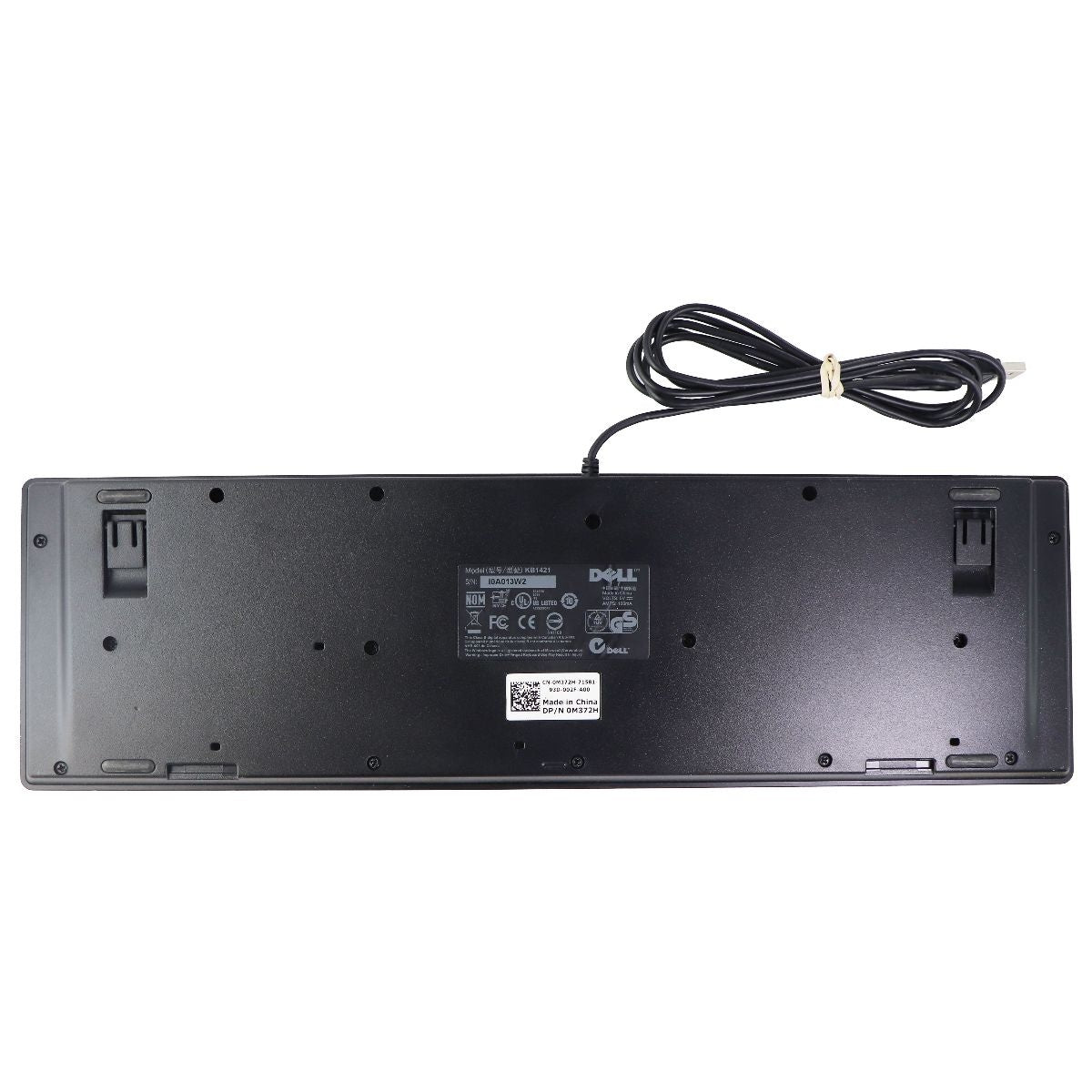 Dell OEM Wired USB Full Size Keyboard for Windows PC & More - Black (KB1421) Gaming/Console - Keyboards & Keypads Dell - Simple Cell Bulk Wholesale Pricing - USA Seller