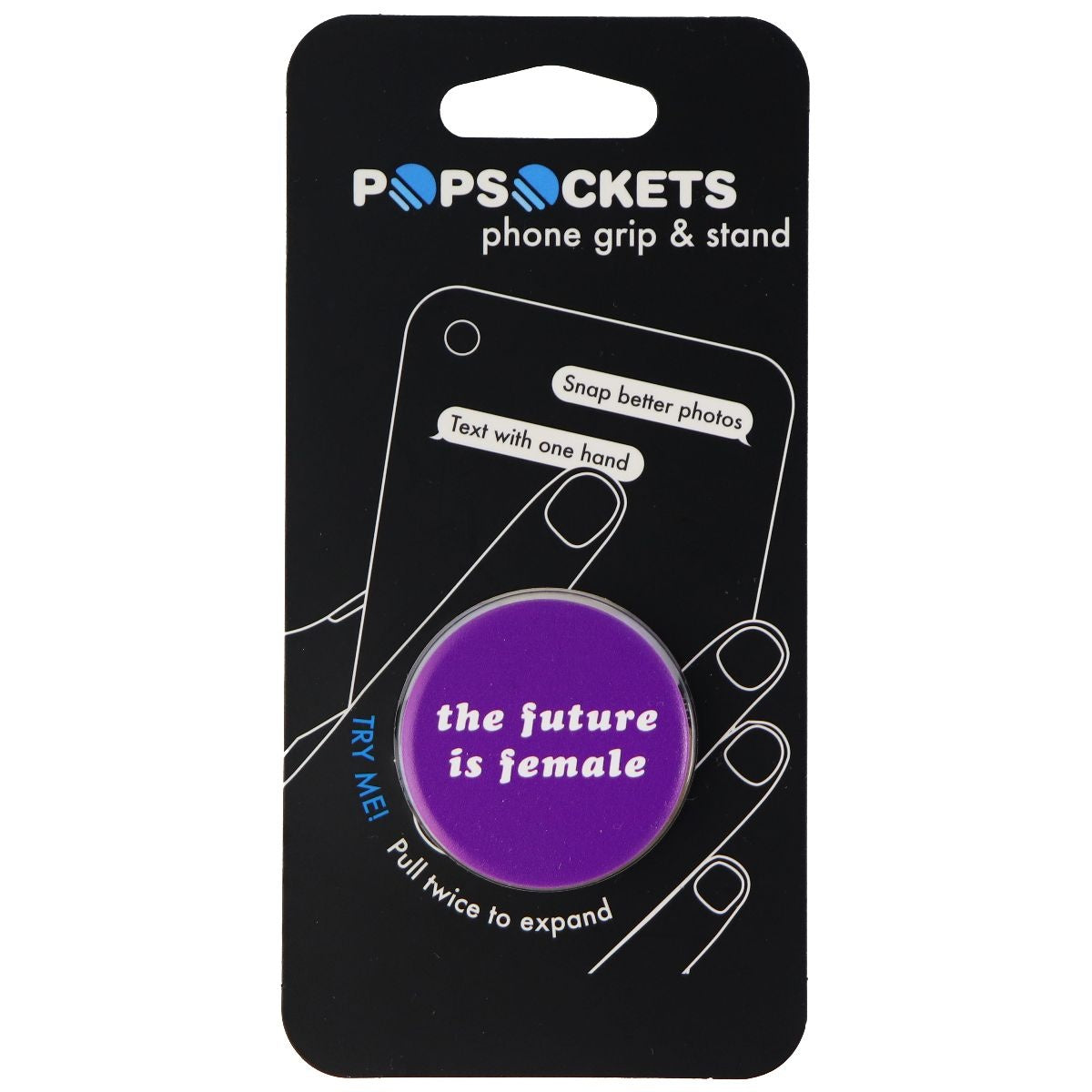 PopSockets: Collapsible Grip & Stand for Phones and Tablets - TFIF / Purple Cell Phone - Mounts & Holders PopSockets - Simple Cell Bulk Wholesale Pricing - USA Seller