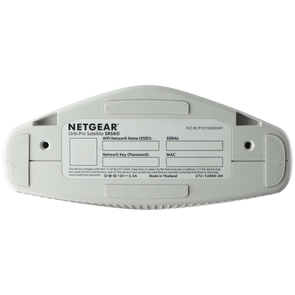 NETGEAR Orbi Business Mesh WiFi Add-on Satellite Expansion (SRS60) - White Modem-Router Combos Netgear - Simple Cell Bulk Wholesale Pricing - USA Seller