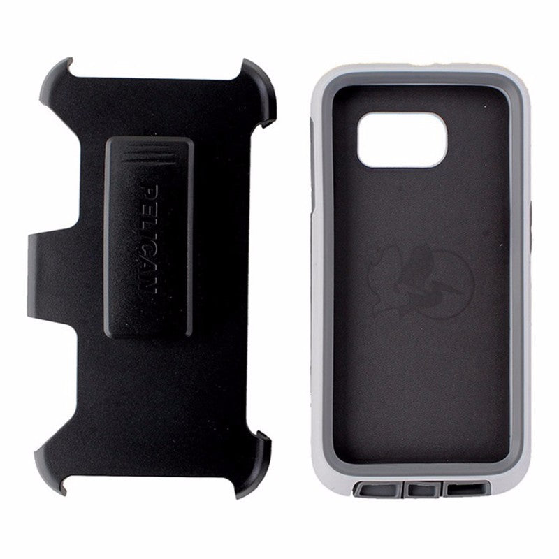 Pelican Voyager Hybrid Case and Holster for Samsung Galaxy S6 - White / Gray Cell Phone - Cases, Covers & Skins Pelican - Simple Cell Bulk Wholesale Pricing - USA Seller