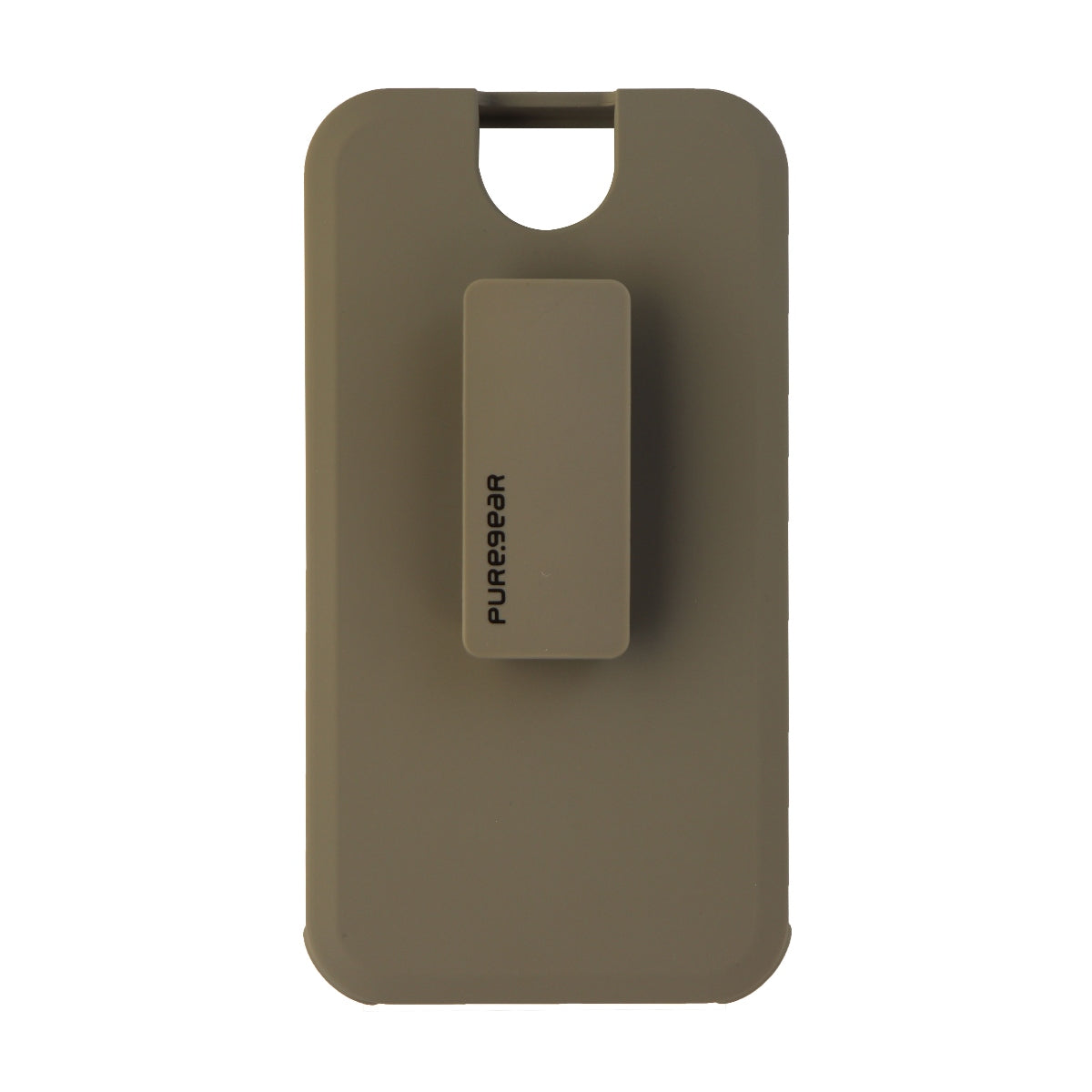 PureGear DualTek Case w/Holster Kickstand for iPhone 8 Plus 7 Plus White/Gray Cell Phone - Cases, Covers & Skins PureGear - Simple Cell Bulk Wholesale Pricing - USA Seller