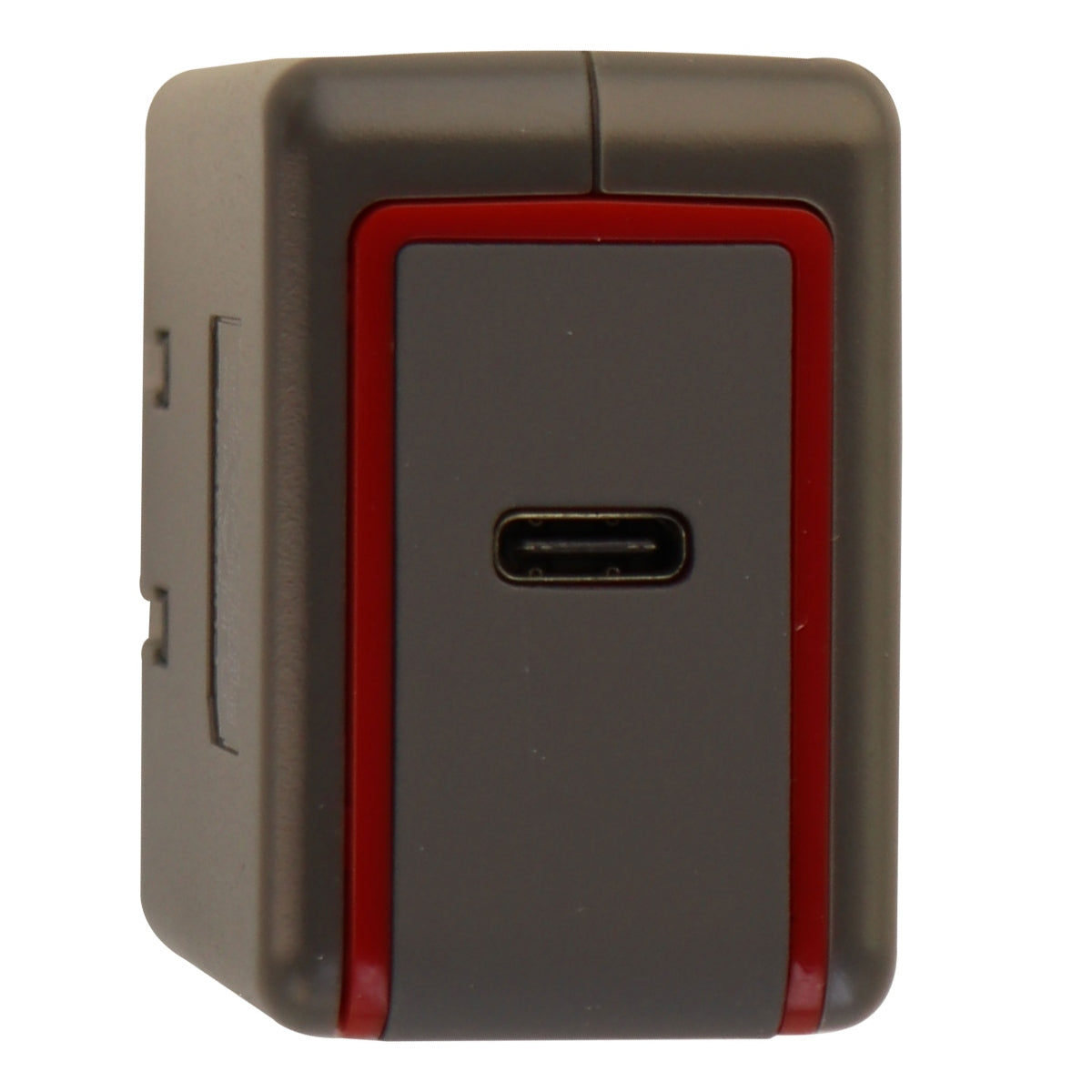 PureGear 24W USB-C Wall Charging Adapter for Type C Cables - Gray and Red Cell Phone - Chargers & Cradles PureGear - Simple Cell Bulk Wholesale Pricing - USA Seller