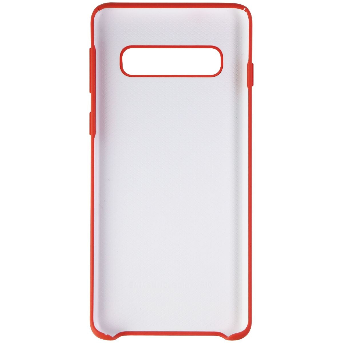 Samsung Silicon Cover Case for Galaxy S10 - (EF-PG973) - Orange Cell Phone - Cases, Covers & Skins Samsung - Simple Cell Bulk Wholesale Pricing - USA Seller