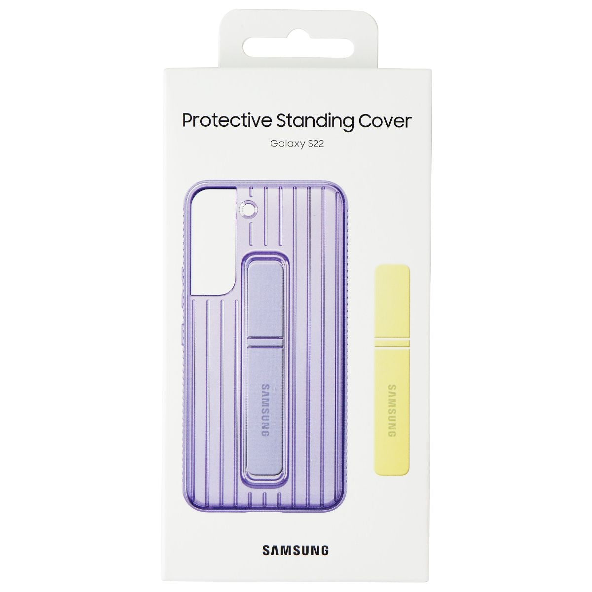 Samsung Protective Standing Cover for Samsung Galaxy S22 - Lavender Cell Phone - Cases, Covers & Skins Samsung - Simple Cell Bulk Wholesale Pricing - USA Seller