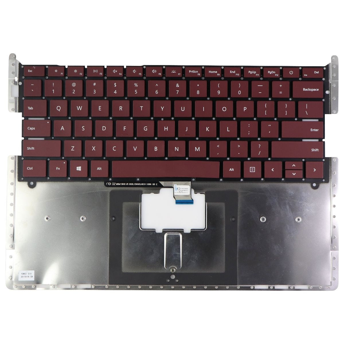 Keyboard Assembly for Surface Laptop - Red (MSM15K63US95284J) Cell Phone - Replacement Parts & Tools Microsoft - Simple Cell Bulk Wholesale Pricing - USA Seller