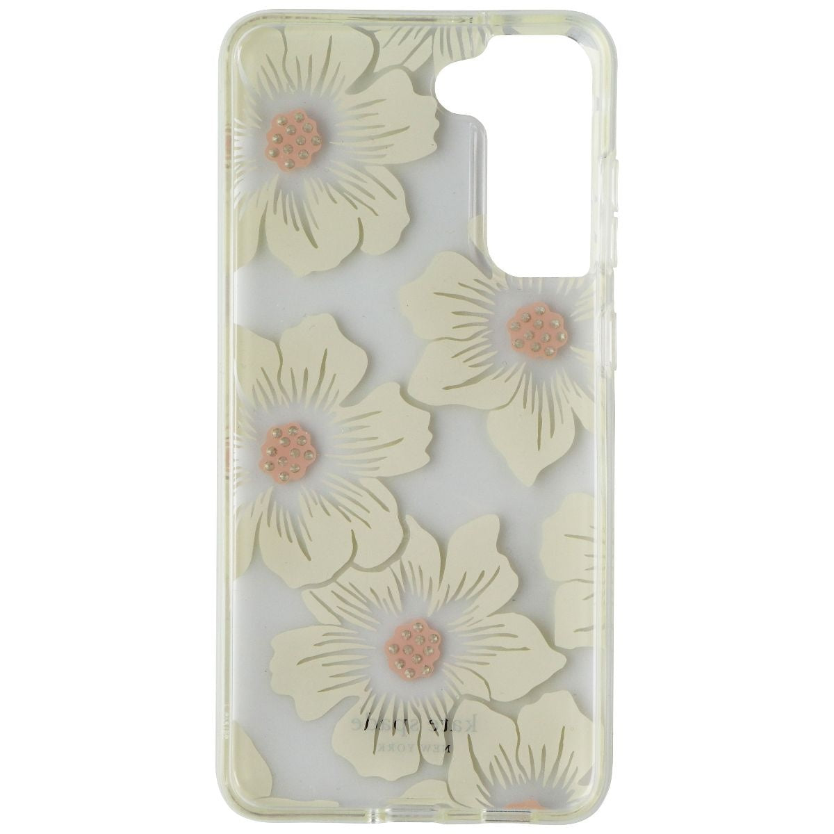 Kate Spade Protective Hardshell Case for Samsung Galaxy A53 5G - Hollyhock/Clear Cell Phone - Cases, Covers & Skins Kate Spade - Simple Cell Bulk Wholesale Pricing - USA Seller