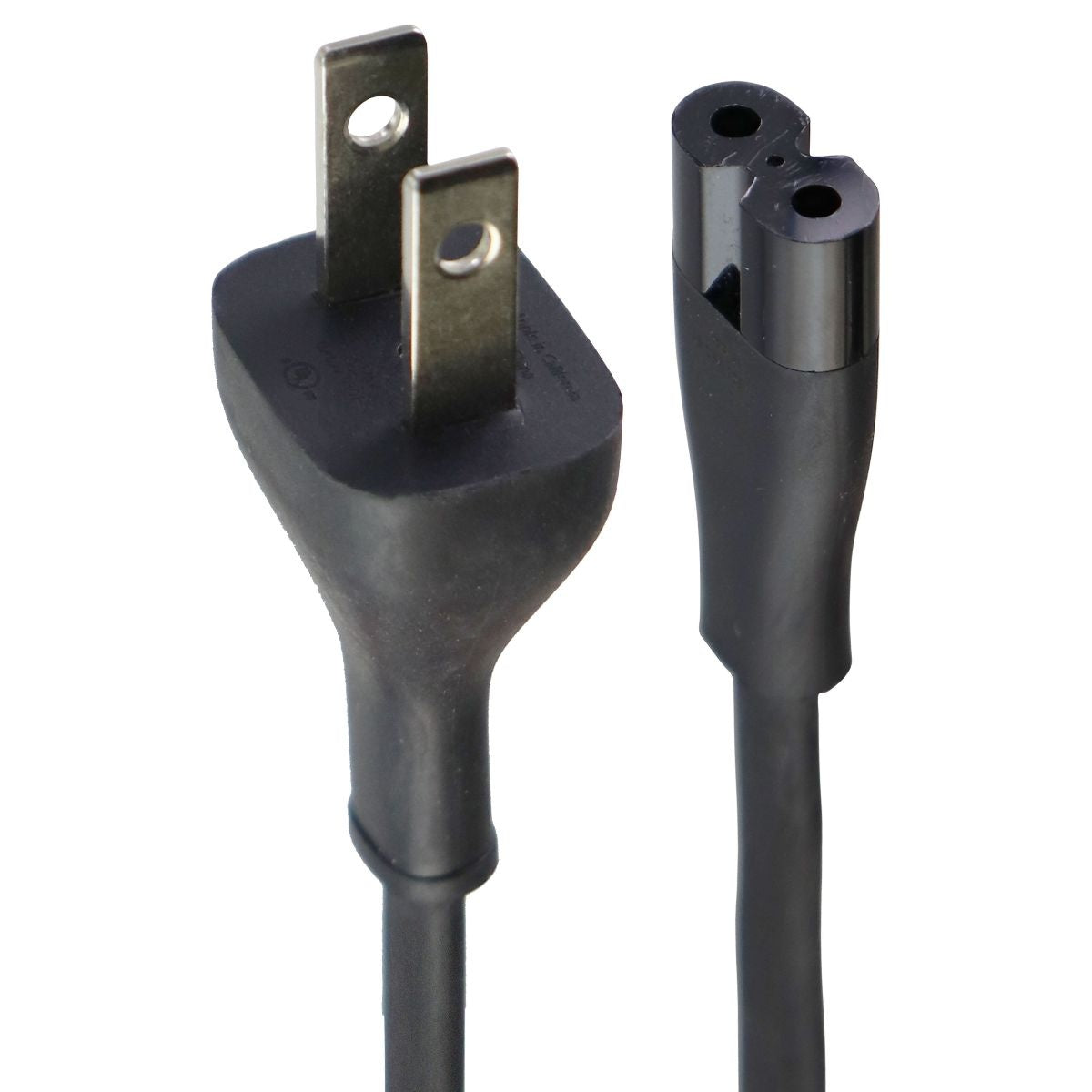 Apple (6-Foot) 2 Prong Power Supply A3 (2.5A/125V) Cable - Black (622-0301) Multipurpose Batteries & Power - Multipurpose AC to DC Adapters Apple - Simple Cell Bulk Wholesale Pricing - USA Seller