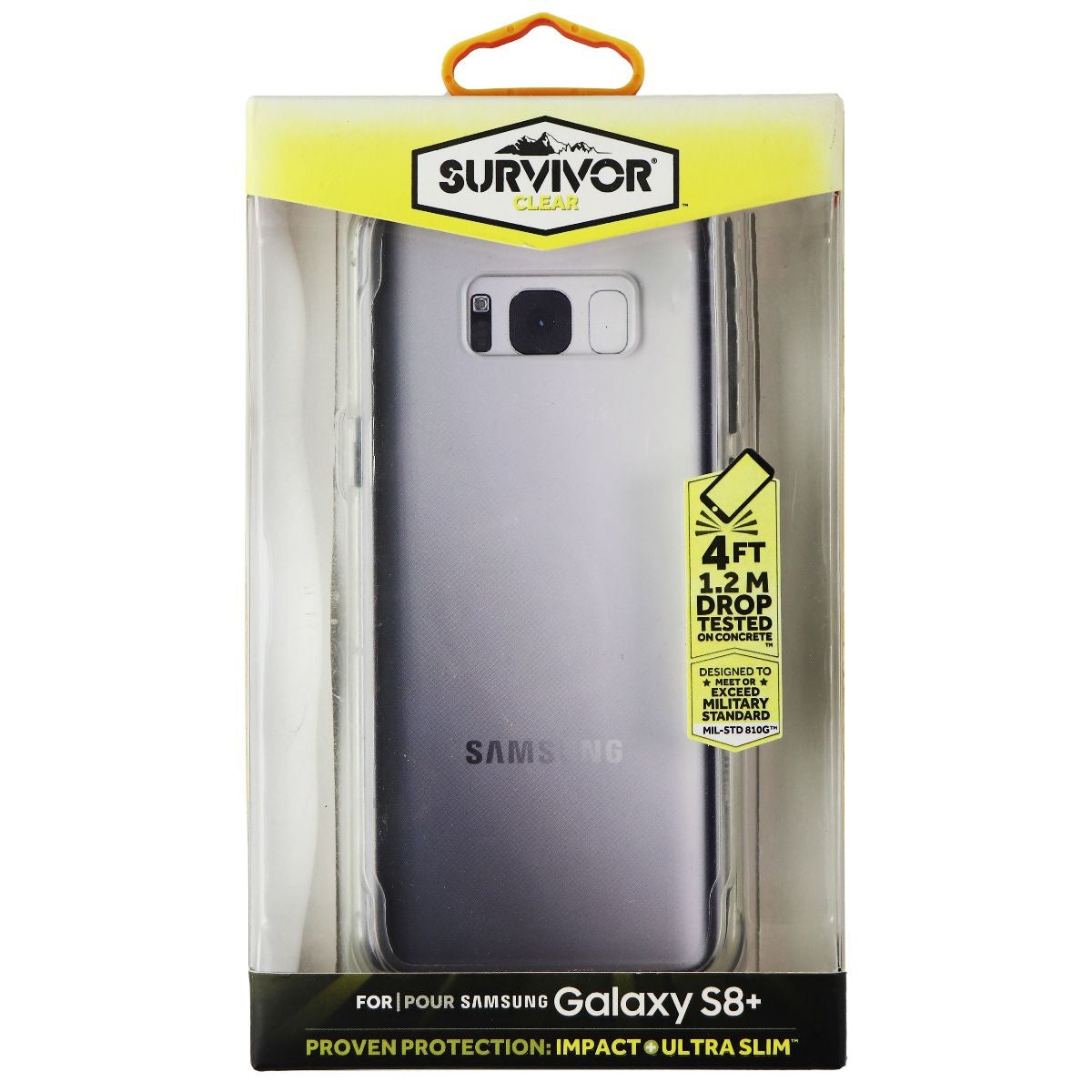 Griffin Survivor Series Clear Case for Samsung Galaxy S8+ - Clear Cell Phone - Cases, Covers & Skins Griffin - Simple Cell Bulk Wholesale Pricing - USA Seller