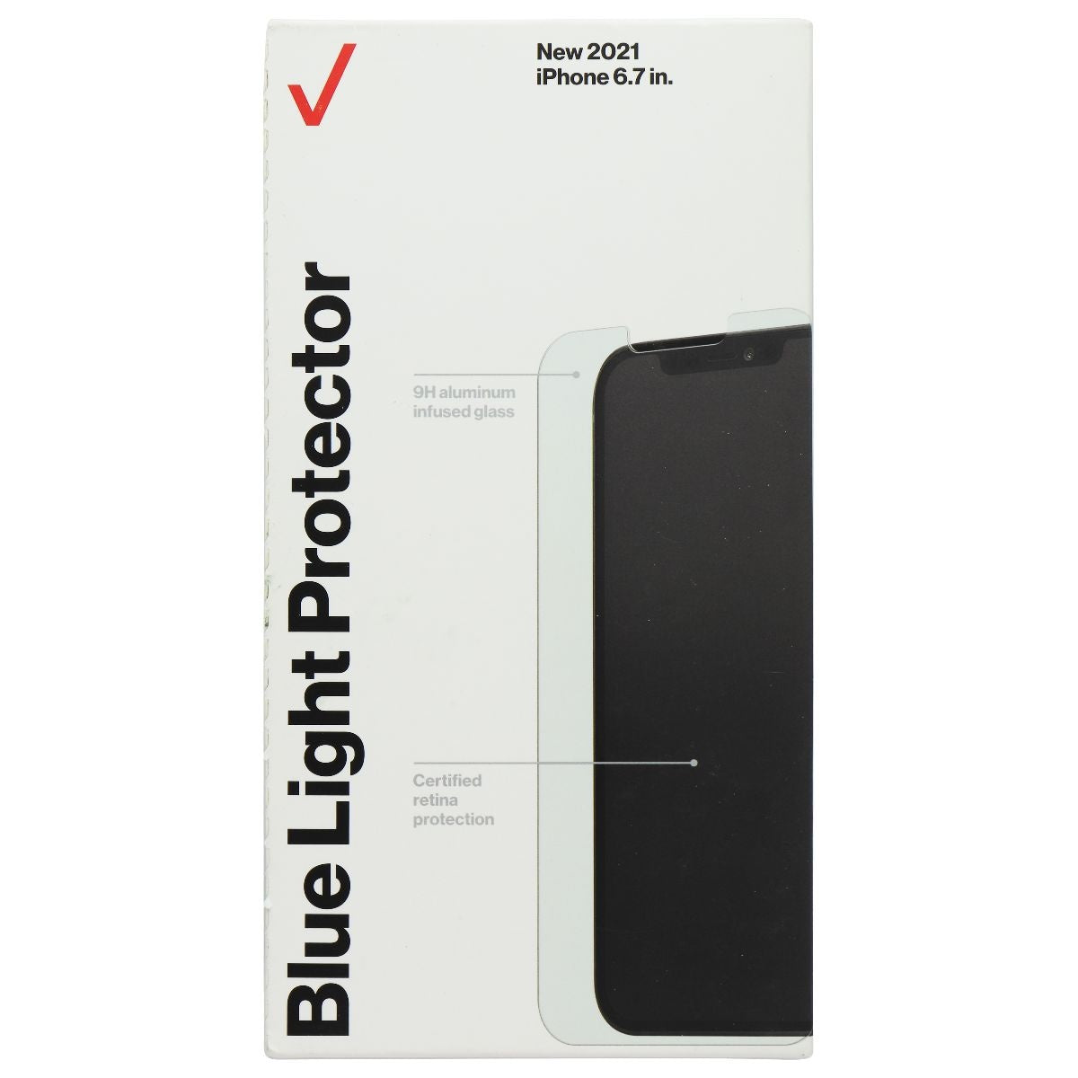 BodyGuardz Verizon Blue Light Screen Protector for iPhone 13 Pro Max - Clear Cell Phone - Screen Protectors BODYGUARDZ - Simple Cell Bulk Wholesale Pricing - USA Seller