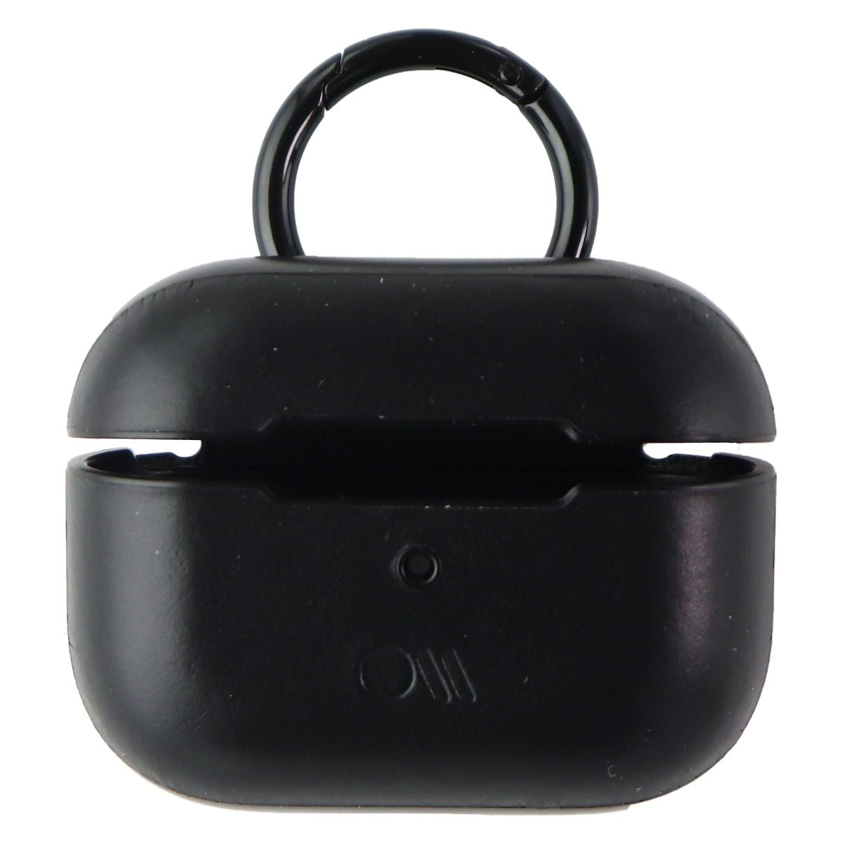 Case-Mate Leather Case for Apple Airpods Pro - Black + Black Carabiner Clip Cell Phone - Cases, Covers & Skins Case-Mate - Simple Cell Bulk Wholesale Pricing - USA Seller