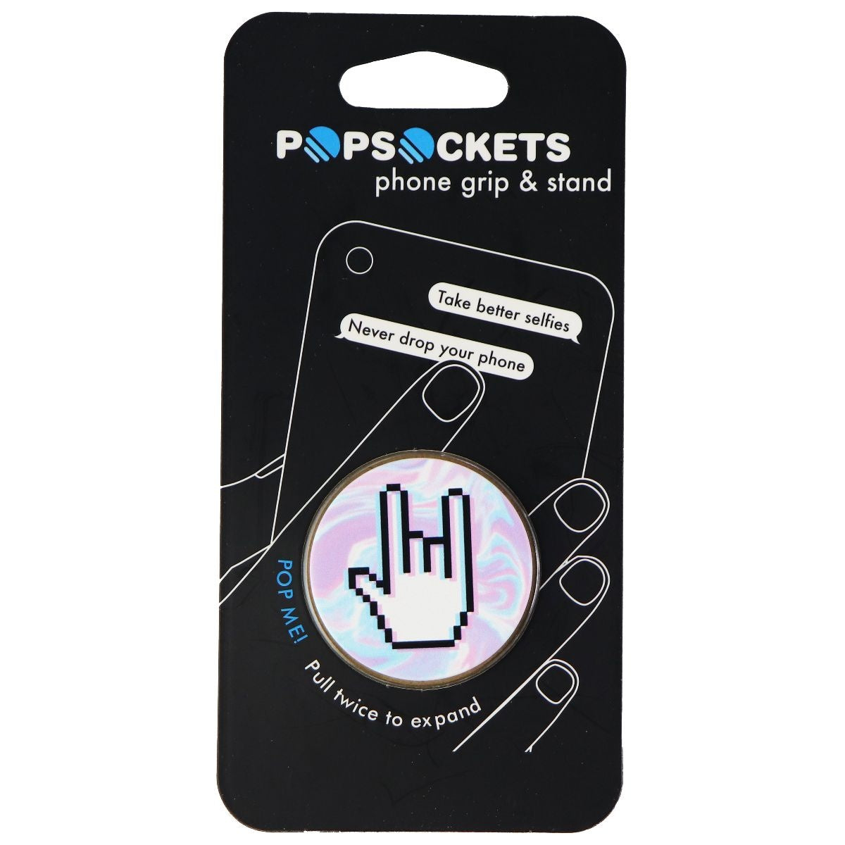 PopSockets: Collapsible Grip & Stand for Phones and Tablets - PixelCore Cell Phone - Mounts & Holders PopSockets - Simple Cell Bulk Wholesale Pricing - USA Seller