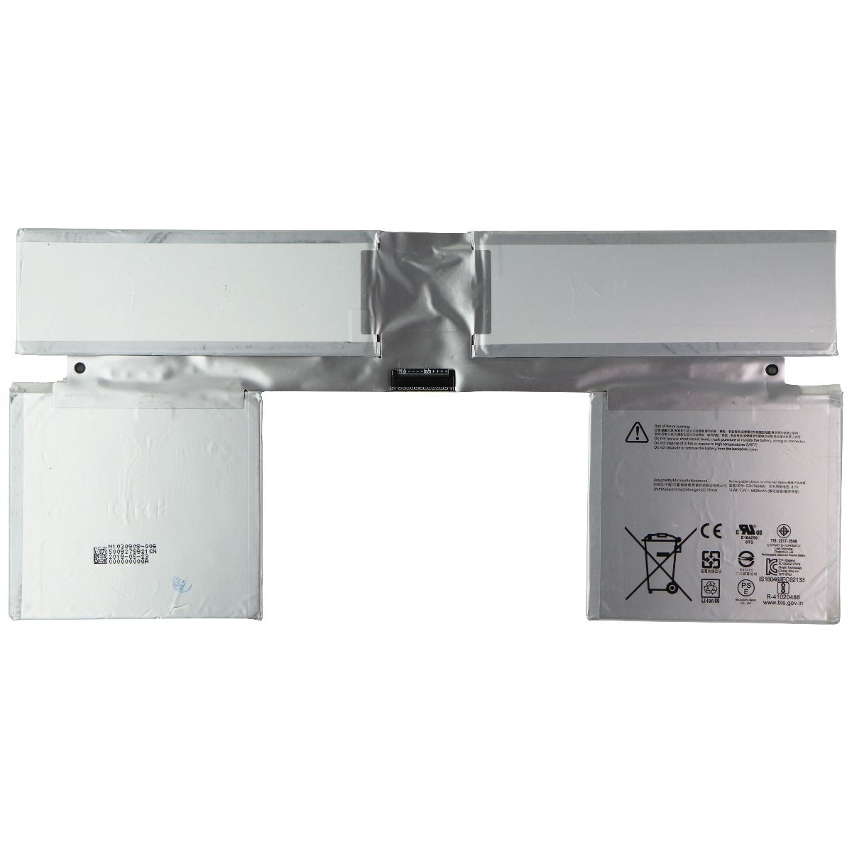 Microsoft (8.7V) Li-ion 6800mAh Battery for Surface Book 1 (G3HTA048H) Computer Accessories - Laptop Batteries Microsoft - Simple Cell Bulk Wholesale Pricing - USA Seller