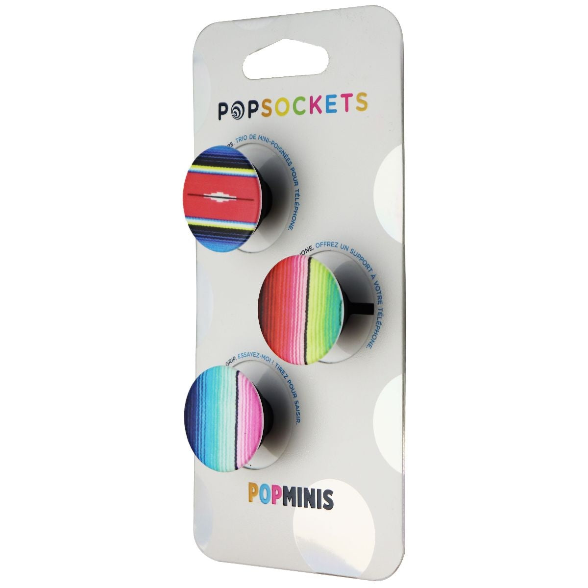 PopSockets PopMini Grips for Phones & Tablets (3 Pack) - Serape Trio –  Simple Cell Bulk