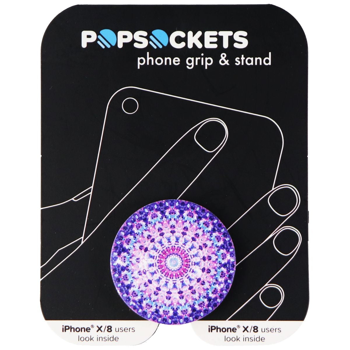 PopSockets: Collapsible Grip & Stand for Phones and Tablets - Arabesque Universe Cell Phone - Mounts & Holders PopSockets - Simple Cell Bulk Wholesale Pricing - USA Seller