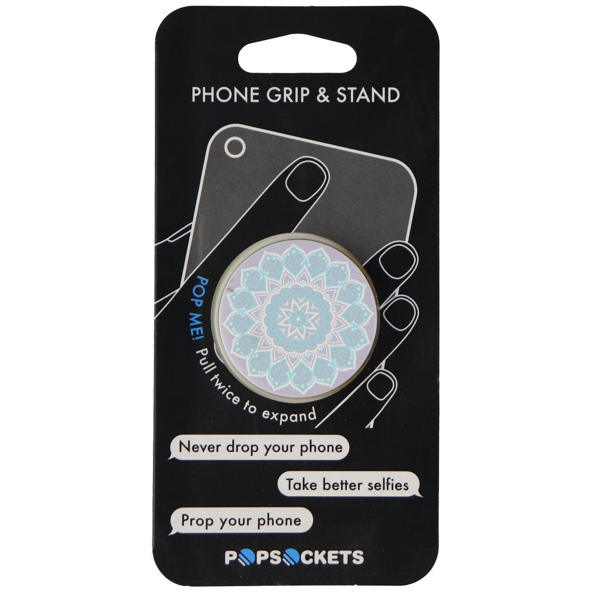 PopSockets: Collapsible Grip & Stand for Phones Tablets - Peace Mandala Tiffany Cell Phone - Mounts & Holders PopSockets - Simple Cell Bulk Wholesale Pricing - USA Seller