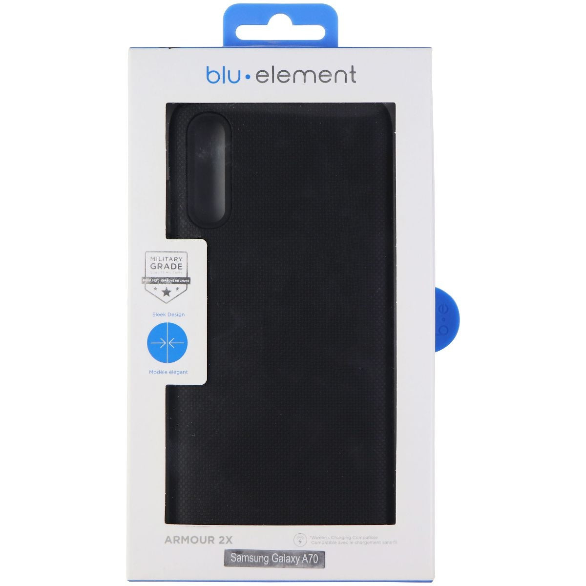 Blu Element Armour 2X Series Hard Case for Samsung Galaxy A70 - Black Cell Phone - Cases, Covers & Skins Blu Element - Simple Cell Bulk Wholesale Pricing - USA Seller