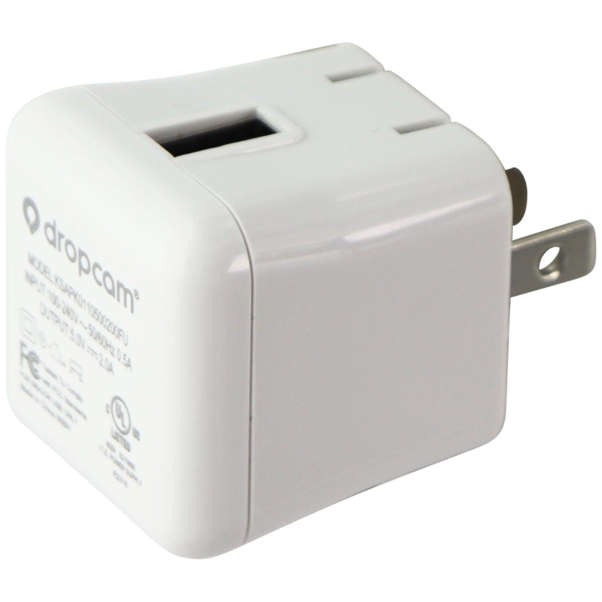 Dropcam (5V/2A) Single USB Port Wall Charger - White (KSAPK0110500200FU) Cell Phone - Chargers & Cradles Dropcam - Simple Cell Bulk Wholesale Pricing - USA Seller