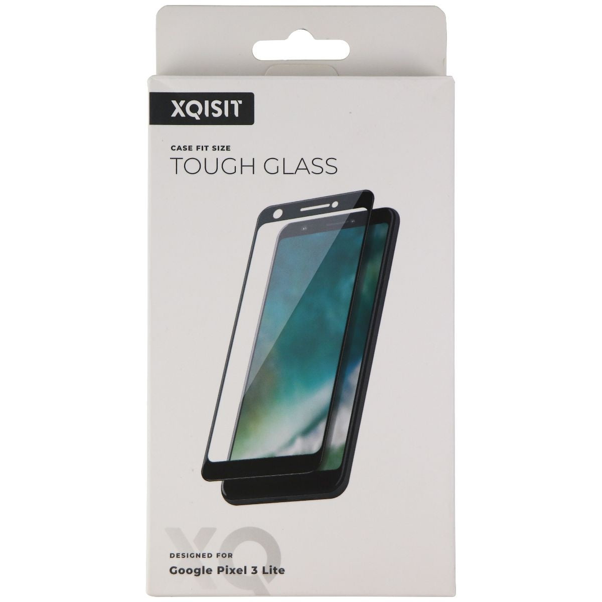 Xqisit Tough Glass Series Tempered Glass for Google Pixel 3 Lite - Clear Cell Phone - Screen Protectors Xqisit - Simple Cell Bulk Wholesale Pricing - USA Seller