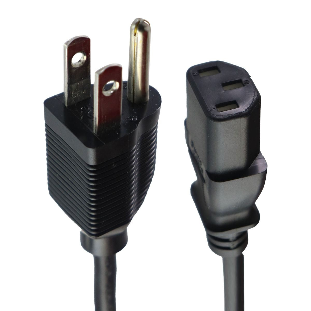 I-Sheng (5.5-Ft) 18-AWGX3C Power supply Cable - Black (E55943) 10A / 125V Multipurpose Batteries & Power - Multipurpose AC to DC Adapters I-Sheng - Simple Cell Bulk Wholesale Pricing - USA Seller