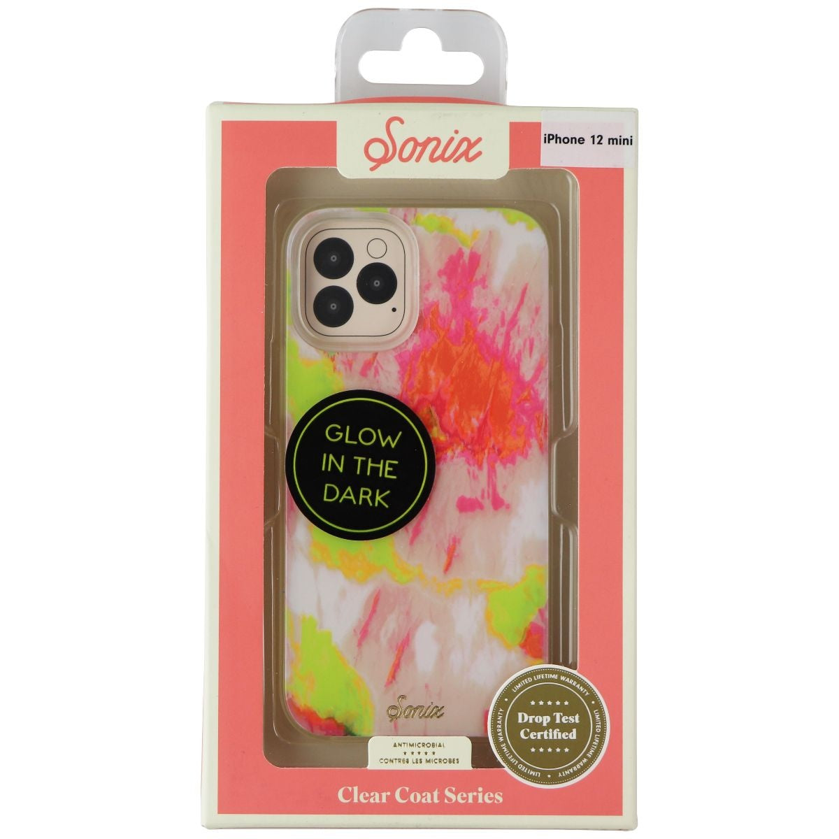 Sonix Clear Coat Case for Apple iPhone 12 Mini - Watermelon Glow in The Dark Cell Phone - Cases, Covers & Skins Sonix - Simple Cell Bulk Wholesale Pricing - USA Seller