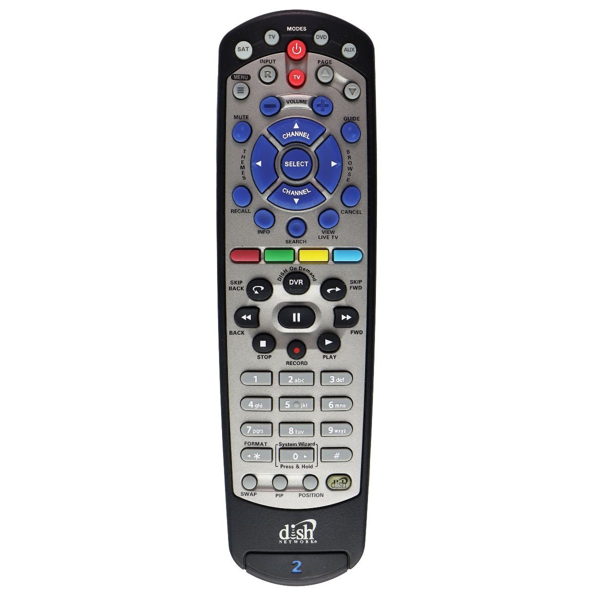 Dish OEM Remote Control (173954 / 20.1 IR/UHF PRO) for Select Dish TV/Receivers TV, Video & Audio Accessories - Remote Controls Dish - Simple Cell Bulk Wholesale Pricing - USA Seller