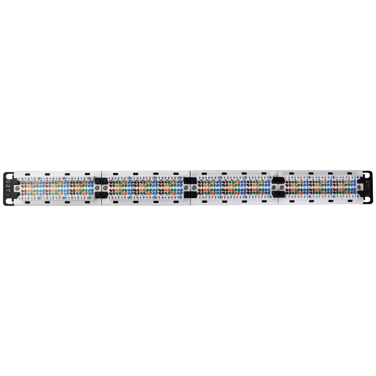 ICC CAT6 Patch Panel with 24 Ports and 1 Rack Mount Space ICMPP02460 - Black Cell Phone - Other Accessories ICC - Simple Cell Bulk Wholesale Pricing - USA Seller