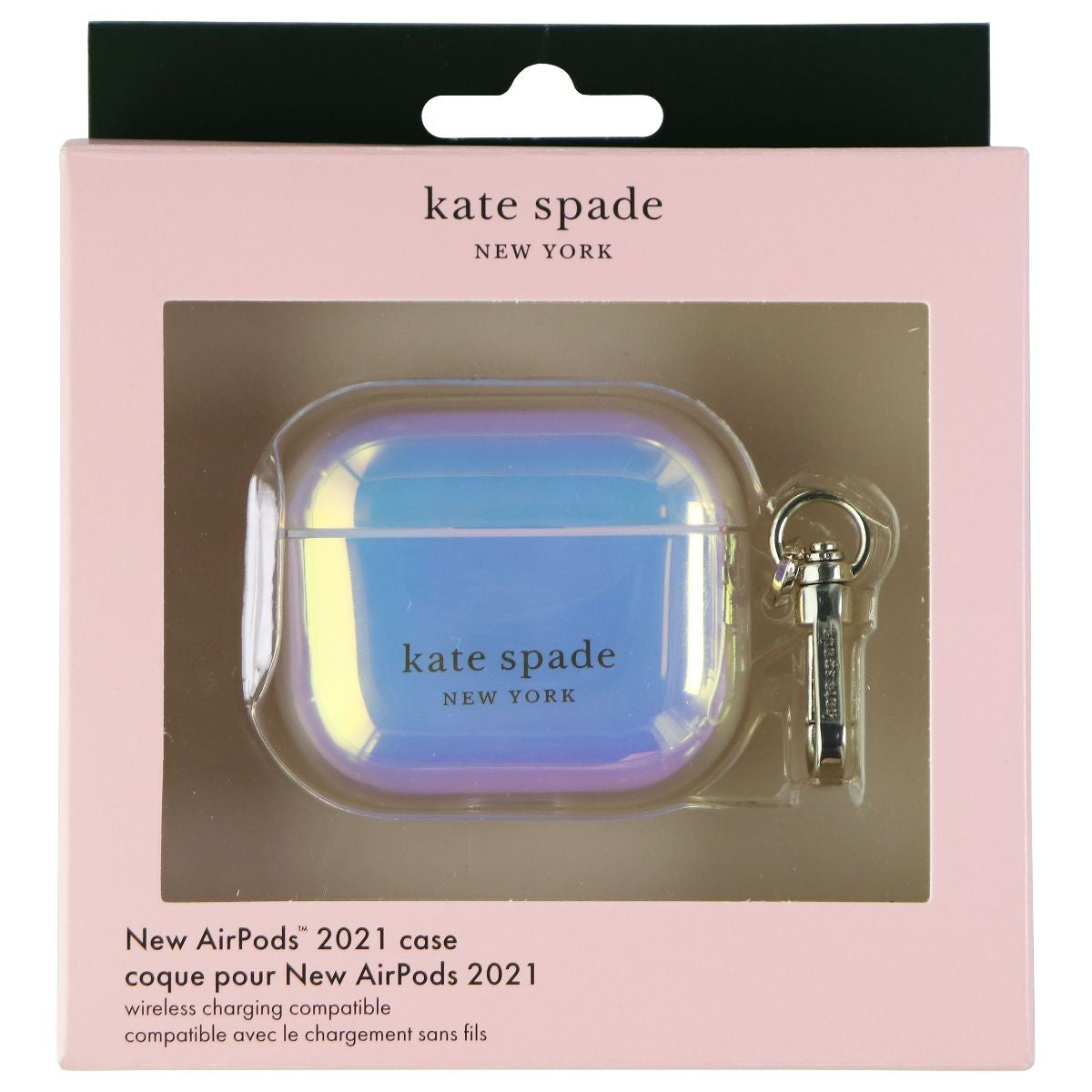 Kate Spade Protective Case for Apple AirPods (3rd Gen) - Iridescent Cell Phone - Cases, Covers & Skins Kate Spade - Simple Cell Bulk Wholesale Pricing - USA Seller
