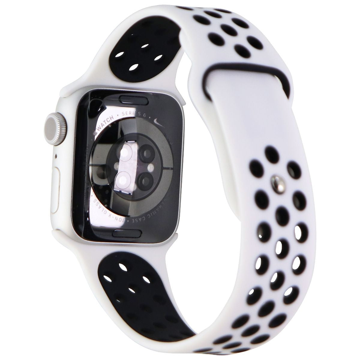 Apple Watch NIKE Series 6 (GPS) - 40mm Silver Aluminum / White Sp Band (A2291) Smart Watches Apple - Simple Cell Bulk Wholesale Pricing - USA Seller