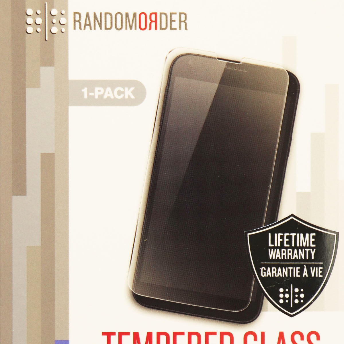Random Order Tempered Glass Screen Protector for LG X Power - Clear Cell Phone - Screen Protectors Random Order - Simple Cell Bulk Wholesale Pricing - USA Seller