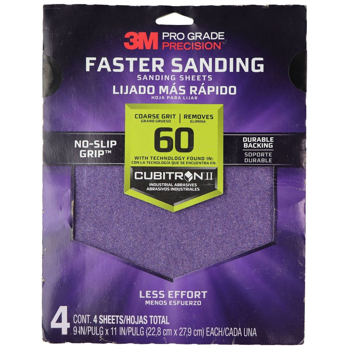 3M SandBlaster (11 x 9 inch) 60 Grit Coarse Ceramic Sanding Sheet (4-Pack) Home Improvement - Other Home Improvement 3M - Simple Cell Bulk Wholesale Pricing - USA Seller