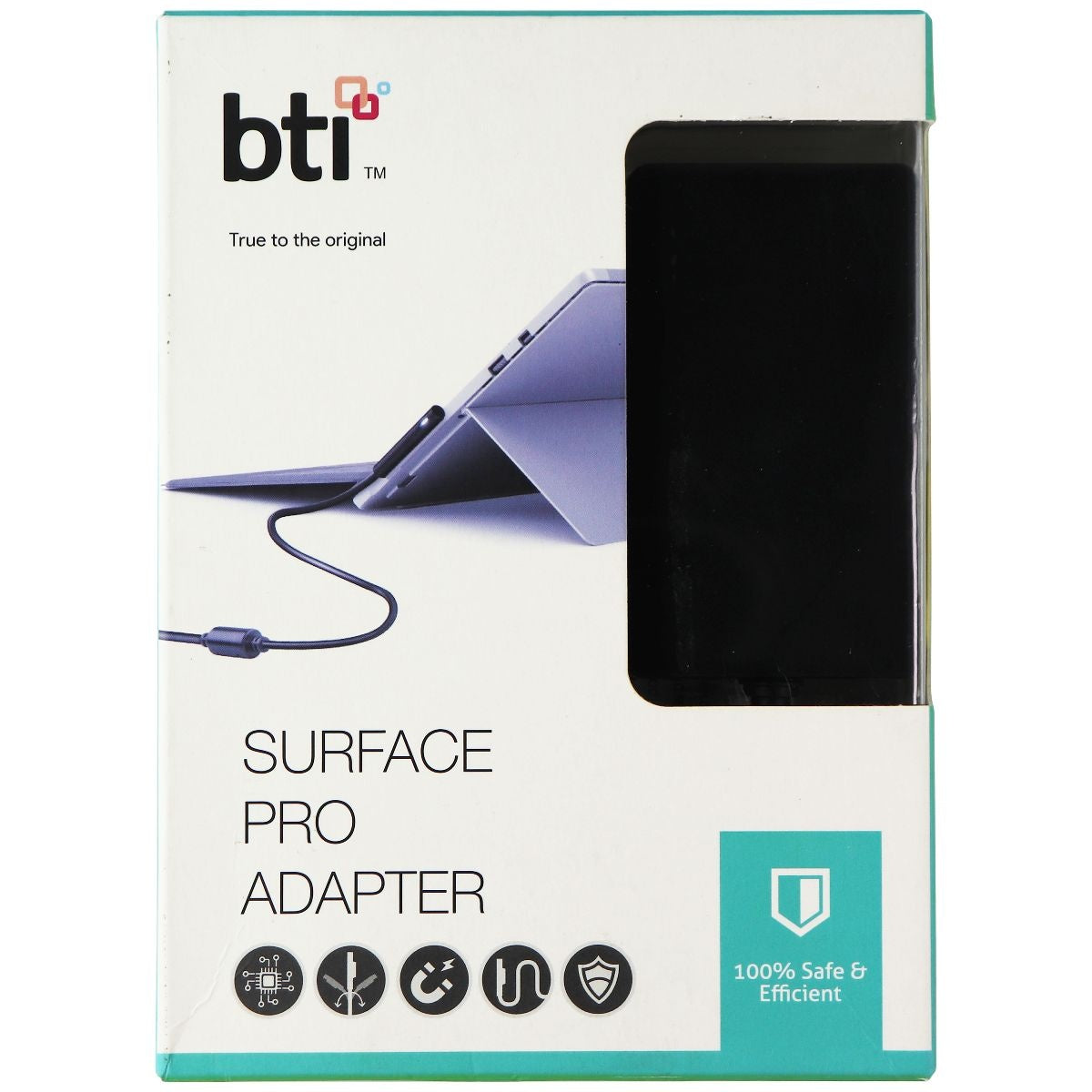 BTI (31-Watt) Power Supply Wall charger for Microsoft Surface Pro 4/3 - Black Computer Accessories - Laptop Power Adapters/Chargers BTI - Simple Cell Bulk Wholesale Pricing - USA Seller