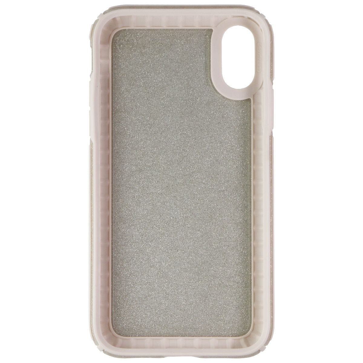Speck Presidio V-GRIP Case for Apple iPhone XR - Gold Glitter/Calfskin Brown Cell Phone - Cases, Covers & Skins Speck - Simple Cell Bulk Wholesale Pricing - USA Seller
