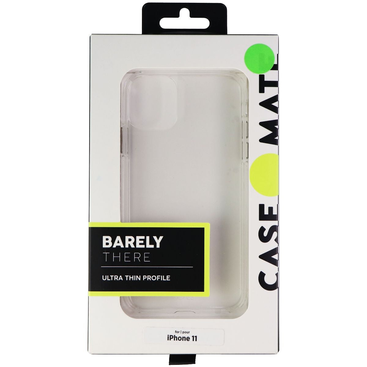 Case-Mate Barely There Series Slim Case for Apple iPhone 11 - Clear Cell Phone - Cases, Covers & Skins Case-Mate - Simple Cell Bulk Wholesale Pricing - USA Seller