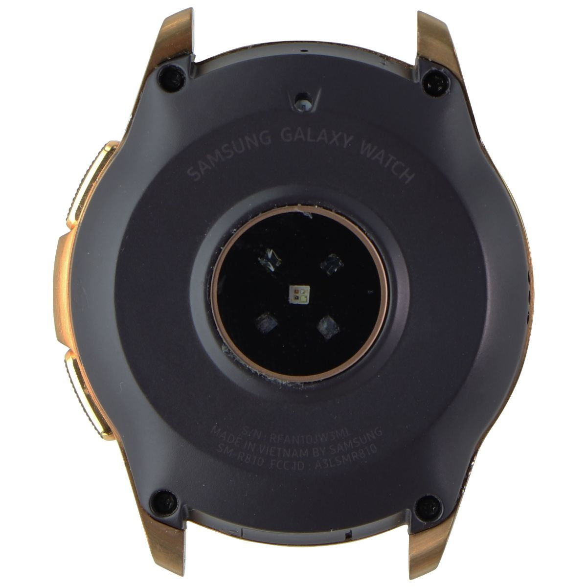 Samsung Galaxy Watch 42mm Stainless Steel (Bluetooth Only) - Rose Gold (SM-R810) Smart Watches Samsung - Simple Cell Bulk Wholesale Pricing - USA Seller