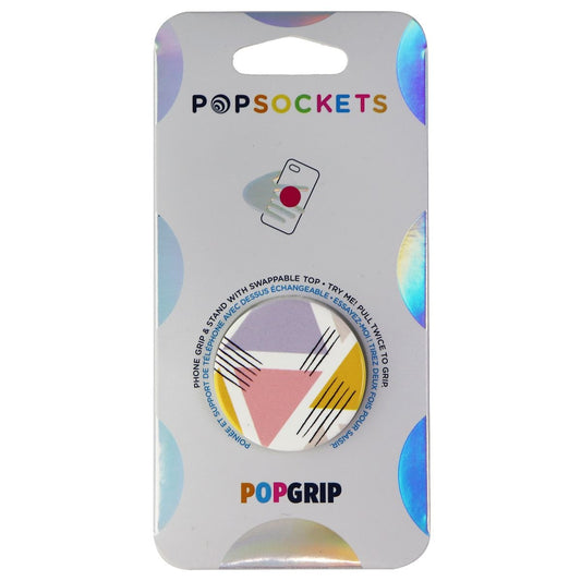 PopSockets PopGrip Expanding Stand and Grip with Swappable Top - Love Triangle Cell Phone - Mounts & Holders PopSockets - Simple Cell Bulk Wholesale Pricing - USA Seller