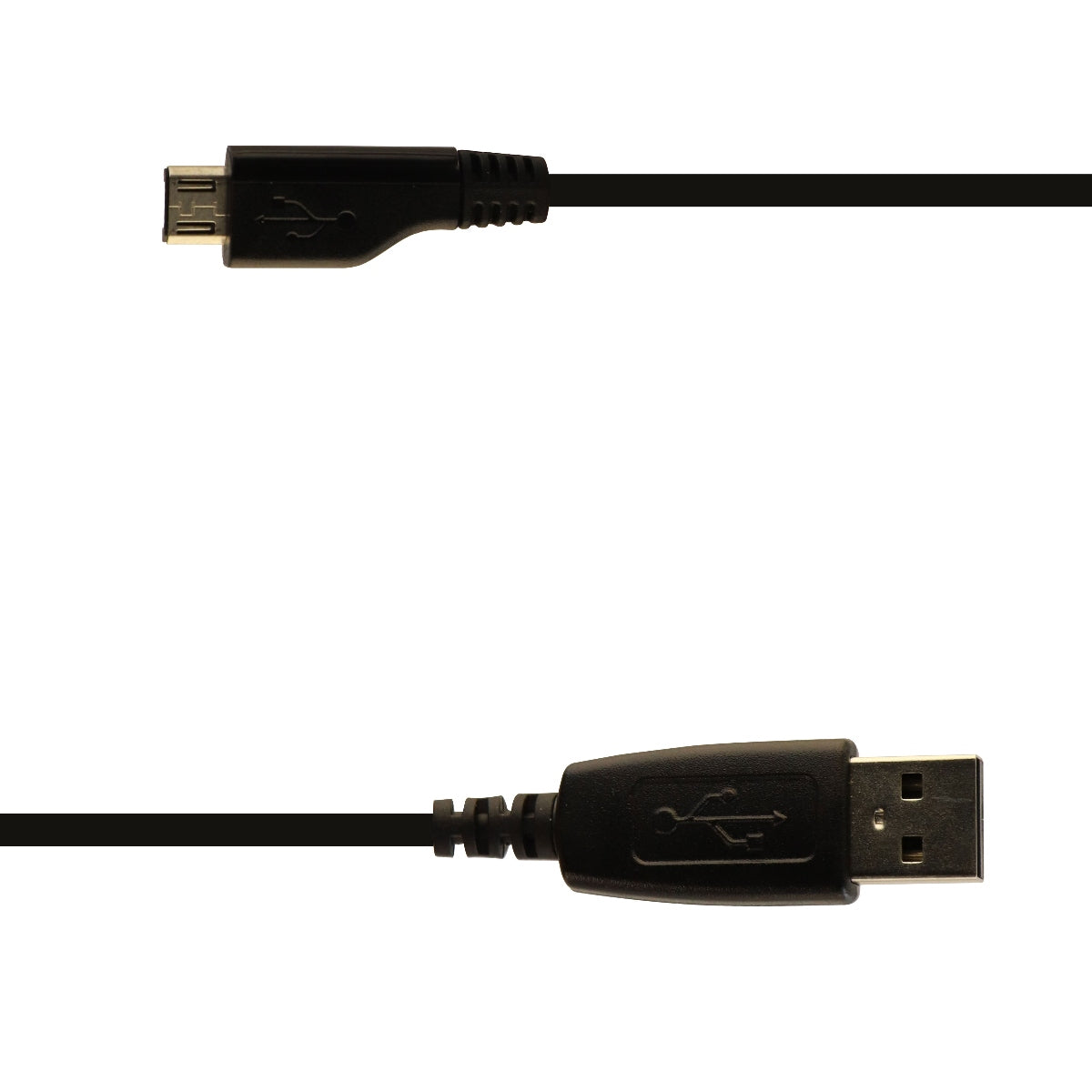 Samsung (ECC1DU2BBE) 5Ft Sync & Charge Cable for Micro USB Devices - Black Cell Phone - Cables & Adapters Samsung - Simple Cell Bulk Wholesale Pricing - USA Seller