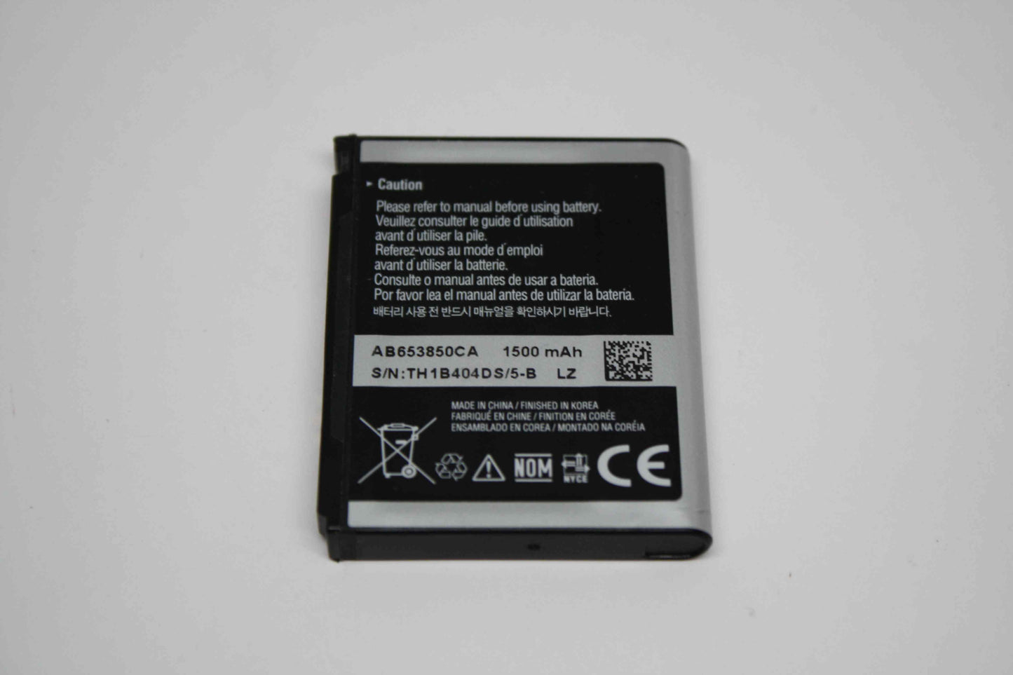 OEM Samsung AB653850CA 1440 mAh Replacement Battery for BEHOLD II SGH T939 Cell Phone - Batteries Samsung - Simple Cell Bulk Wholesale Pricing - USA Seller